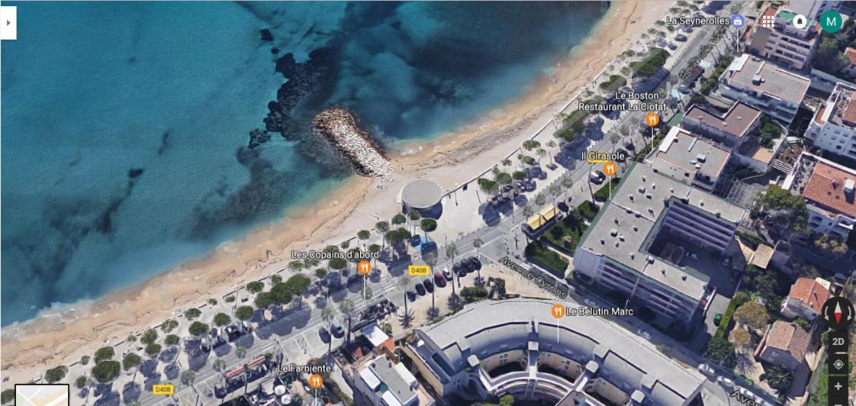 Blue Summer Vibes Appartment For 4P, Ac, Parking, Beachfront, Spa Access -5 La Ciotat Exteriér fotografie